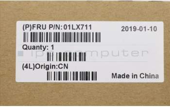 Lenovo 01LX711 Interne Tastatur, Französisch, Nicht beleuchtet