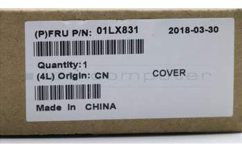 Lenovo 01LX831 C-Abdeckung mit Tastatur, Französisch, Schwarz, Hintergrundbeleuchtung