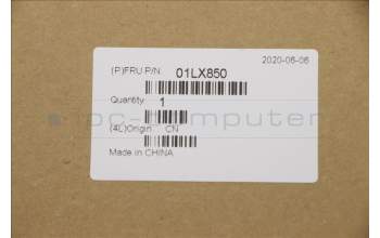 Lenovo 01LX850 C-Abdeckung mit Tastatur, Schweiz, Schwarz, Hintergrundbeleuchtung