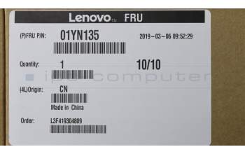 Lenovo 01YN135 Lenovo DISPLAY AUO 15.6 FHD On-cell IPS AG