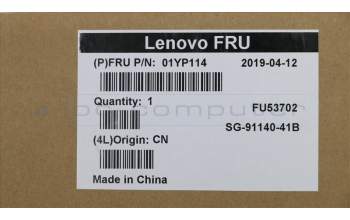 Lenovo 01YP114 FRU COMO SK,LTN,KB,BK,TUF