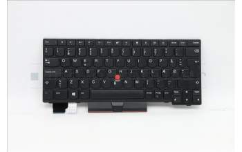 Lenovo 01YP169 Keyboard Internal, Danish, Black, Non-Backlight, UK