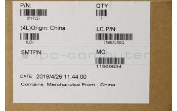 Lenovo 01YP227 NB_KYB FRU COMO SK,PMX,KB-BL,BK,TR