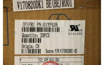 Lenovo 01YP526 Interne Tastatur, Belgisch, Schwarz, Hintergrundbeleuchtung