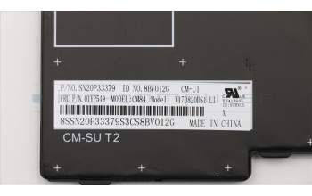 Lenovo 01YP549 NB_KYB FRU COMO FL,SRX,KB-BL,BK,USE