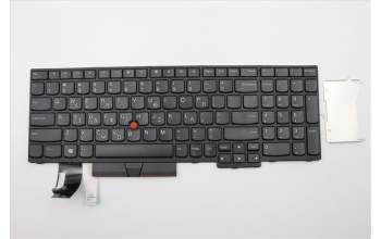 Lenovo 01YP653 Interne Tastatur, Griechisch, Schwarz, Nicht beleuchtet, mit Ziffernblock