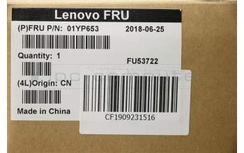 Lenovo 01YP653 Interne Tastatur, Griechisch, Schwarz, Nicht beleuchtet, mit Ziffernblock