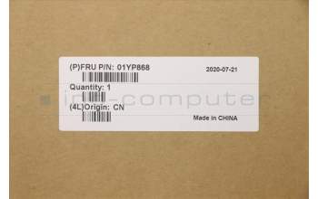 Lenovo 01YP868 Interne Tastatur, Englisch (GB), Silber, Hintergrundbeleuchtung