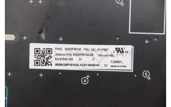 Lenovo 01YP897 Interne Tastatur, Italienisch, silber