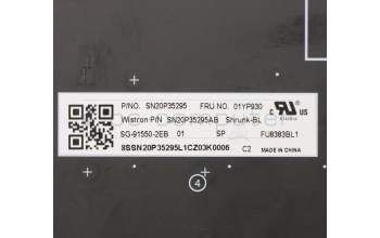 Lenovo 01YP930 Interne Tastatur, Spanisch, Silber, Hintergrundbeleuchtung