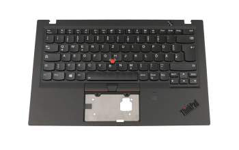 01YR578 Original Lenovo Tastatur inkl. Topcase DE (deutsch) schwarz/schwarz mit Backlight und Mouse-Stick
