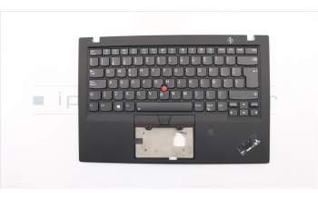 Lenovo 01YR629 MECH_ASM GRP_KBD_Bzl_ES,FPR_NFC,BK,CHY