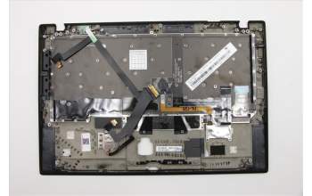 Lenovo 01YR672 C-Abdeckung mit Tastatur, Englisch (GB), Schwarz, Hintergrundbeleuchtung, Fingerabdruck