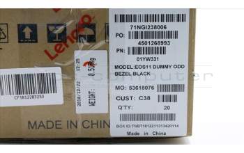 Lenovo 01YW331 MECH_ASM Dummy odd bezel S4350,B
