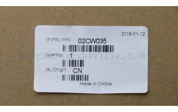 Lenovo 02CW035 MECH_ASM ASSY BACKCOVER_G 2D AIO730S