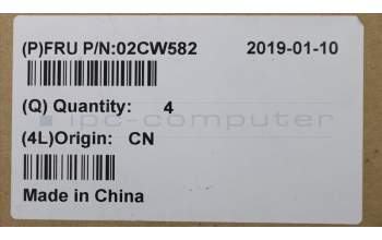 Lenovo 02CW582 MECH_ASM 340_NON ODD_HOUSING_ASSY_BK