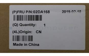 Lenovo 02DA168 TOUCH ASSY FHD MT LGD FOR W CA