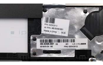 Lenovo 02DC013 FRU Leia C-Abdeckung für Klapp-Laptops