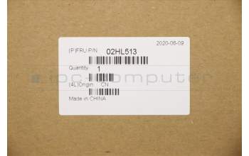 Lenovo 02HL513 C-Abdeckung mit Tastatur, Dänisch, Schwarz, Hintergrundbeleuchtung