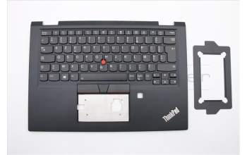Lenovo 02HL660 C-Abdeckung mit Tastatur, Französisch, Schwarz, Hintergrundbeleuchtung
