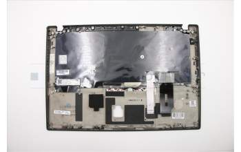 Lenovo 02HM219 C-Cover with keyboard, Italian, Black, Backlight, UK