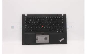 Lenovo 02HM228 C-Abdeckung mit Tastatur, Spanisch, Schwarz, Hintergrundbeleuchtung