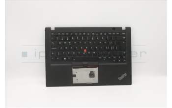 Lenovo 02HM230 C-Abdeckung mit Tastatur, Schweiz, Schwarz, Hintergrundbeleuchtung