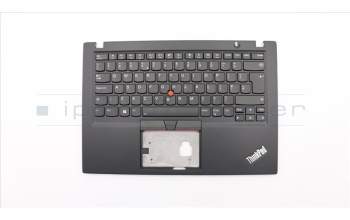 Lenovo 02HM235 C-Abdeckung mit Tastatur, Englisch (GB), Schwarz, Hintergrundbeleuchtung