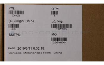 Lenovo 02HM296 C-Abdeckung mit Tastatur, Skandinavien, Schwarz, Hintergrundbeleuchtung, Fingerabdruck