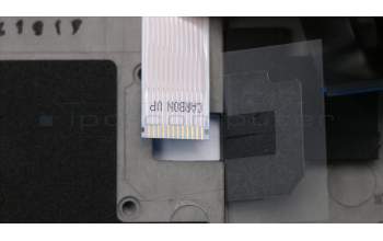 Lenovo 02HM307 C-Abdeckung mit Tastatur, Englisch (GB), Schwarz, Hintergrundbeleuchtung, Fingerabdruck