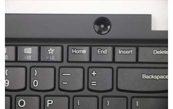 Lenovo 02HM426 C-Abdeckung mit Tastatur, Englisch (US, Euro), Schwarz, Ohne_Hintergrundbeleuchtung, Fingerabdruck