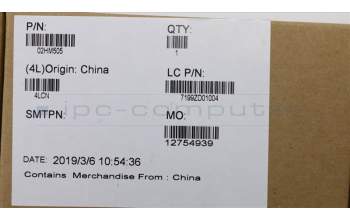 Lenovo 02HM505 Jazz-1 FRU Scharnier kit L/R Silver for CNC