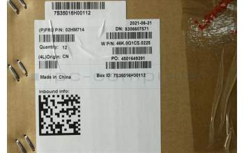 Lenovo 02HM714 C-Abdeckung mit Tastatur, Skandinavien, Schwarz, Hintergrundbeleuchtung