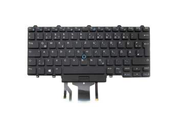 09FFCM Dell Tastatur DE (deutsch) schwarz mit Backlight und Mouse-Stick (Dual Point/Track-Pointer-Beleuchtung)