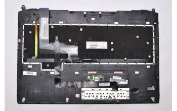 0K05-001C000 Original Pega Tastatur inkl. Topcase FR (französisch) schwarz/schwarz mit Backlight