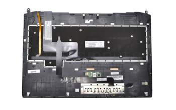 0K05-001C000 Original Pega Tastatur inkl. Topcase UK (englisch) schwarz/schwarz mit Backlight