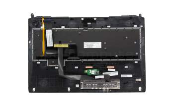 0K200-00090000 Original Asus Tastatur inkl. Topcase FR (französisch) schwarz/schwarz mit Backlight