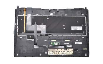 0K200-00090000 Original Asus Tastatur inkl. Topcase IT (italienisch) schwarz/schwarz mit Backlight