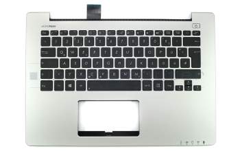 0KN0-P51GE1213 Original Pega Tastatur inkl. Topcase DE (deutsch) schwarz/silber