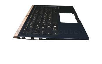 0KN1-5Z1RU13 Original Pegatron Tastatur inkl. Topcase RU (russisch) schwarz/blau mit Backlight