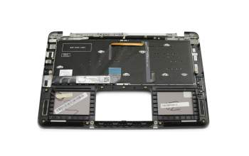 0KNB0-2625GE0016 Original Wistron Tastatur inkl. Topcase DE (deutsch) schwarz/grau mit Backlight