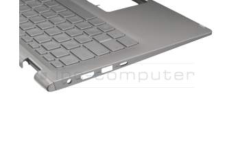 0KNB0-262NGE00 Original Asus Tastatur inkl. Topcase DE (deutsch) silber/silber mit Backlight