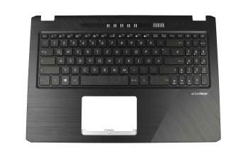 0KNB0-5602GE00 Original Asus Tastatur inkl. Topcase DE (deutsch) schwarz/schwarz mit Backlight