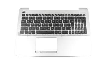 0KNB0-610MGE00 Original Asus Tastatur inkl. Topcase DE (deutsch) silber/silber