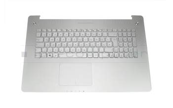 0KNB0-6123GE00 Original Asus Tastatur inkl. Topcase DE (deutsch) silber/silber