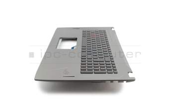 0KNB0-6615GE00 Original Wistron Tastatur inkl. Topcase DE (deutsch) schwarz/grau mit Backlight