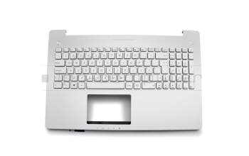 0KNB0-6629PO00 Original Asus Tastatur inkl. Topcase PO (portugiesisch) silber/silber mit Backlight