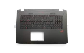 0KNB0-662GSF00 Original Asus Tastatur inkl. Topcase CH (schweiz) schwarz/schwarz mit Backlight