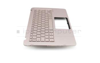 0KNB02626GE00 Original Asus Tastatur inkl. Topcase DE (deutsch) silber/rosé mit Backlight