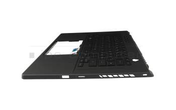 0KNR0-261RGE00 Original Asus Tastatur inkl. Topcase DE (deutsch) schwarz/schwarz mit Backlight